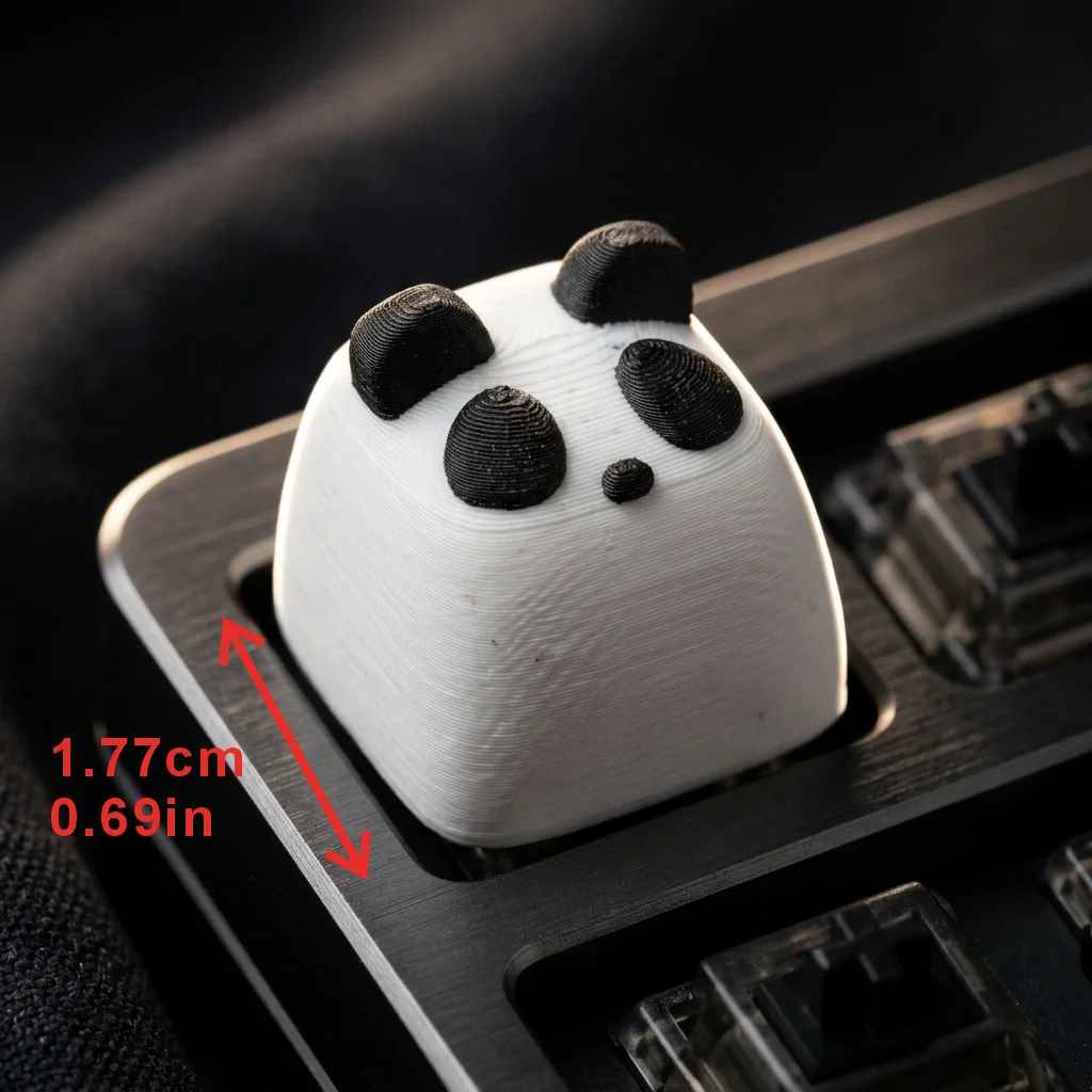 panda Personality Mechanical keyboard keycaps Custom Keycaps Cross Axis PC Gaming Keyboard Peripherals Collection Gift