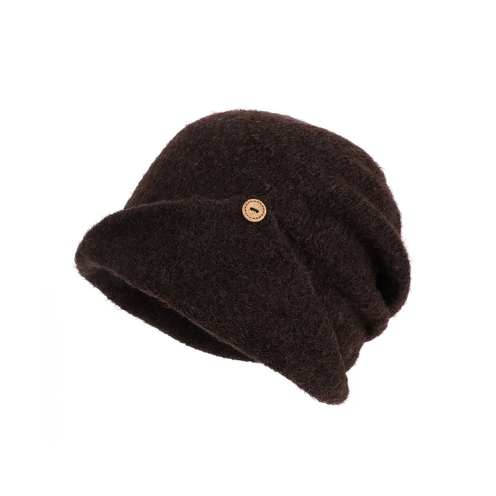 Cute Slouchy Beanie Hats Warm Stretchy Knitted Hat Cute Ear Protection Pullover Hat Girls