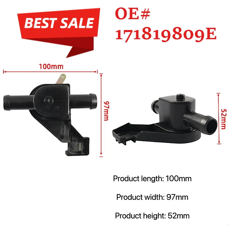 

171819809E Heater Control Valve For VW Cabriolet 1990-1993 VW FOX 1991-1993 VW VANAGON 1990-1991