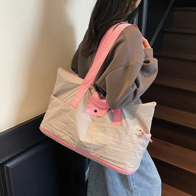 Large Capacity Lightweight Expandable Foldable Fashion Travel Bag Short Distance Luggage Bag Business Trip Ready Delivery Bag