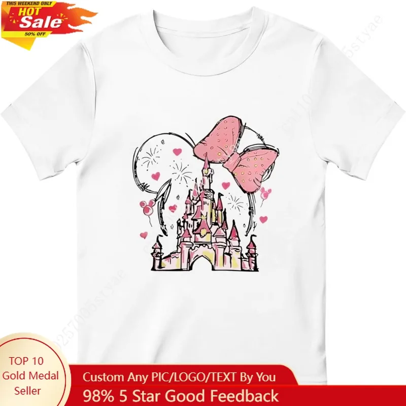 

Magic Kingdom Shirts for Girls Magical Castle Graphic Cute T Shirt Kids Toddler Holiday Vacation Trip Tee Tops