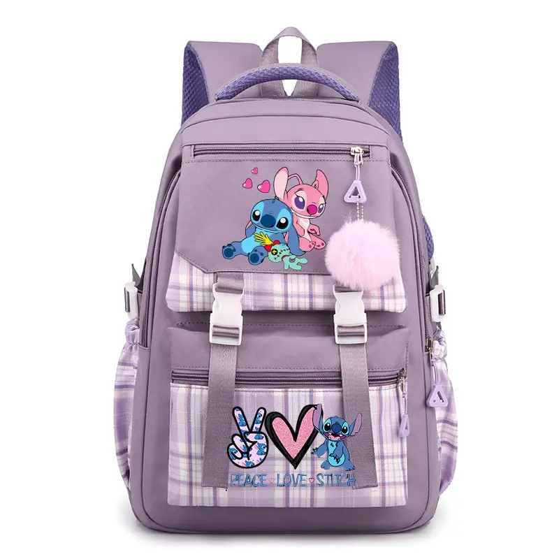 Lilo Stitch Backpack for Girl Boy Student Teenager Children Rucksack Women Cute Casual School Bags Kids Birthday Gift