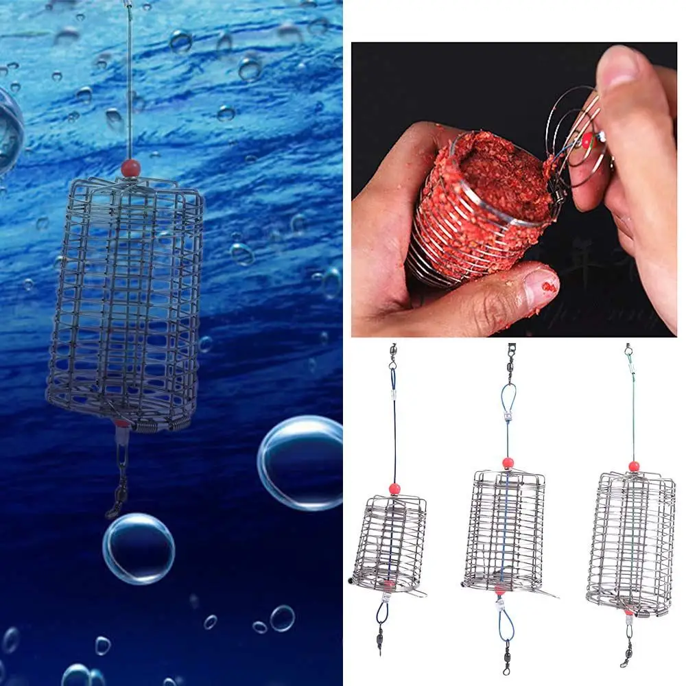

Shrimp Catch Holder Fishing Tackle Fishing Accessories Bait Feeder Feeding Trap Basket Fishing Bait Cage Fishing Lure Cage