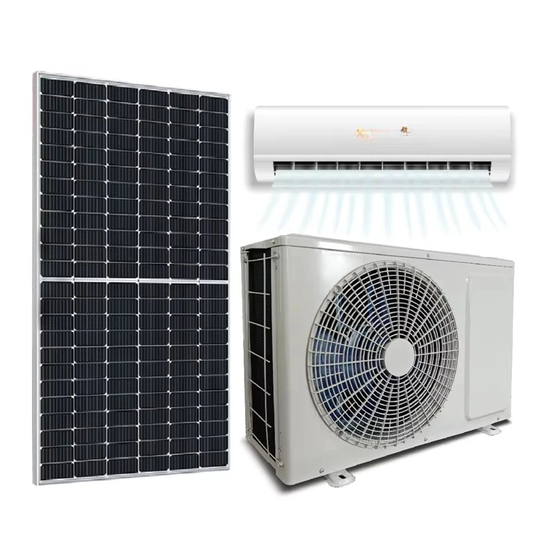 2024 Sunrain Conditioner New Design Full Dc Compressor Hybrid Solar Energy Powered Air Conditioner System for Office