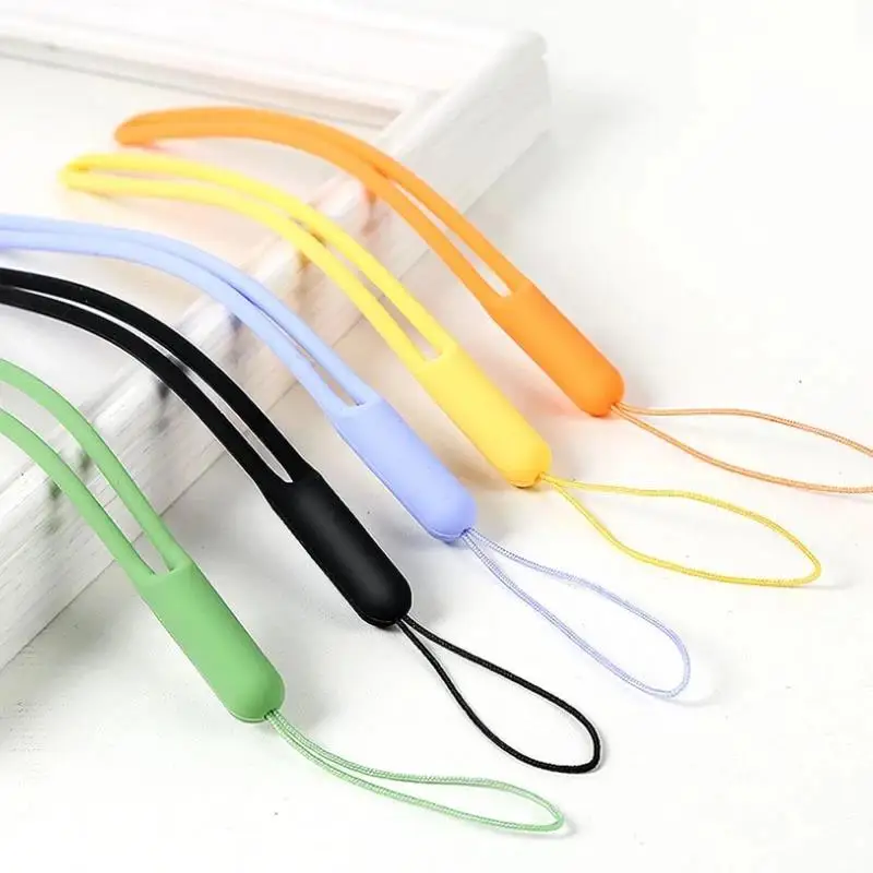 

1pcs Short Silicone Wrist Strap Xyun Lanyard Keychain Keycord Hanging Rope For Phone Samsung Camera GoPro USB Flash Drives