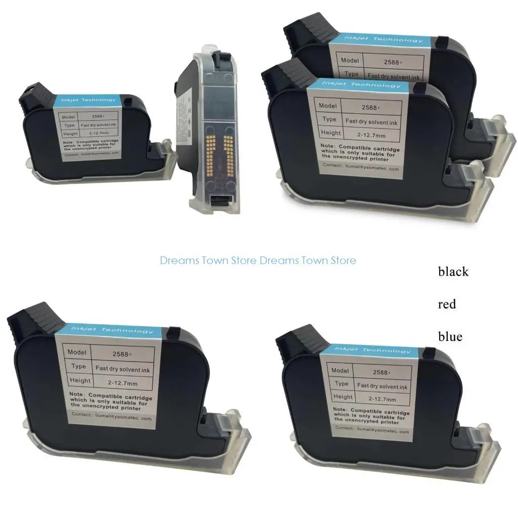 

HX6A 2588 600DPI 12.7mm Handheld Cartridge for Fast Dry Solvent Inkjet Printer