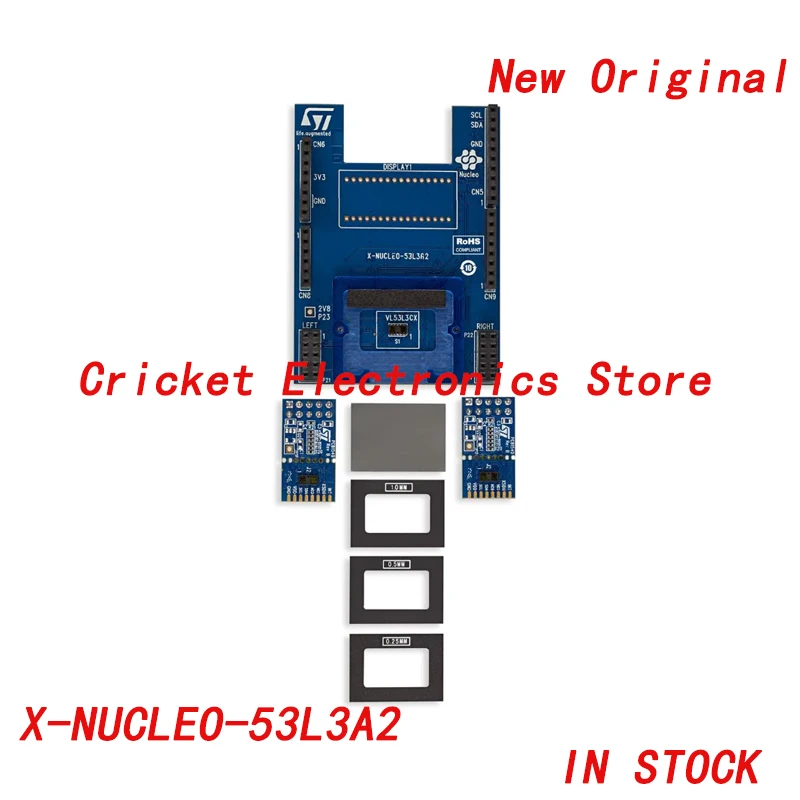 

X-NUCLEO-53L3A2 Proximity ToF sensor expansion board based on VL53L3 for STM32 Nucleo