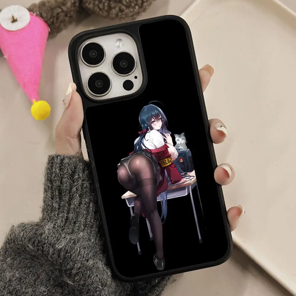 

Azur Lane Taihou Matte Surface Mobile Phone Case for iPhone 17 16 15 14 13 12 11 Air Pro Max Plus Colorful Cover