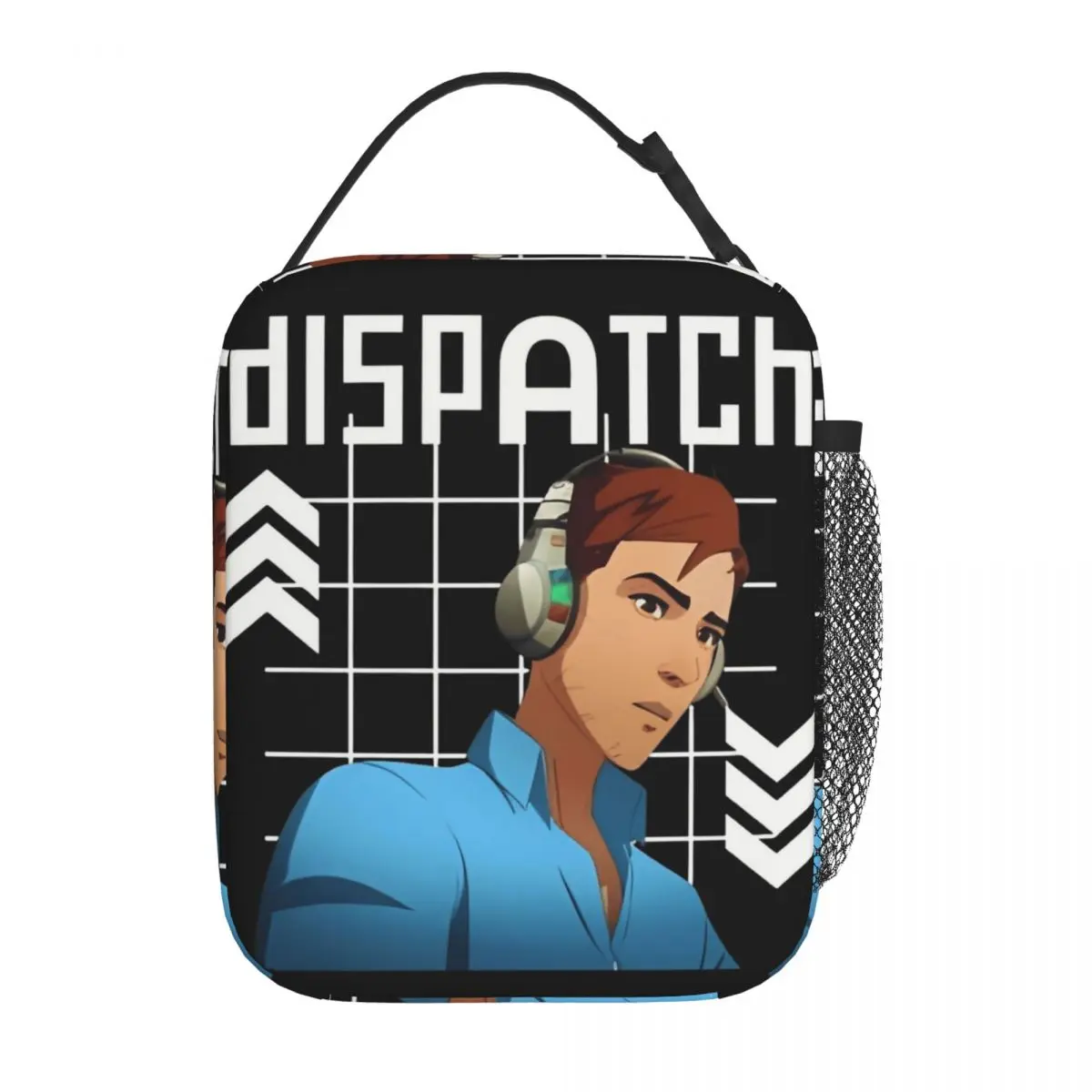 Dispatch Game Insulated Lunch Bag Thermal Bag Reusable Lunch Container Large Lunch Box Tote for Men Women College Travel