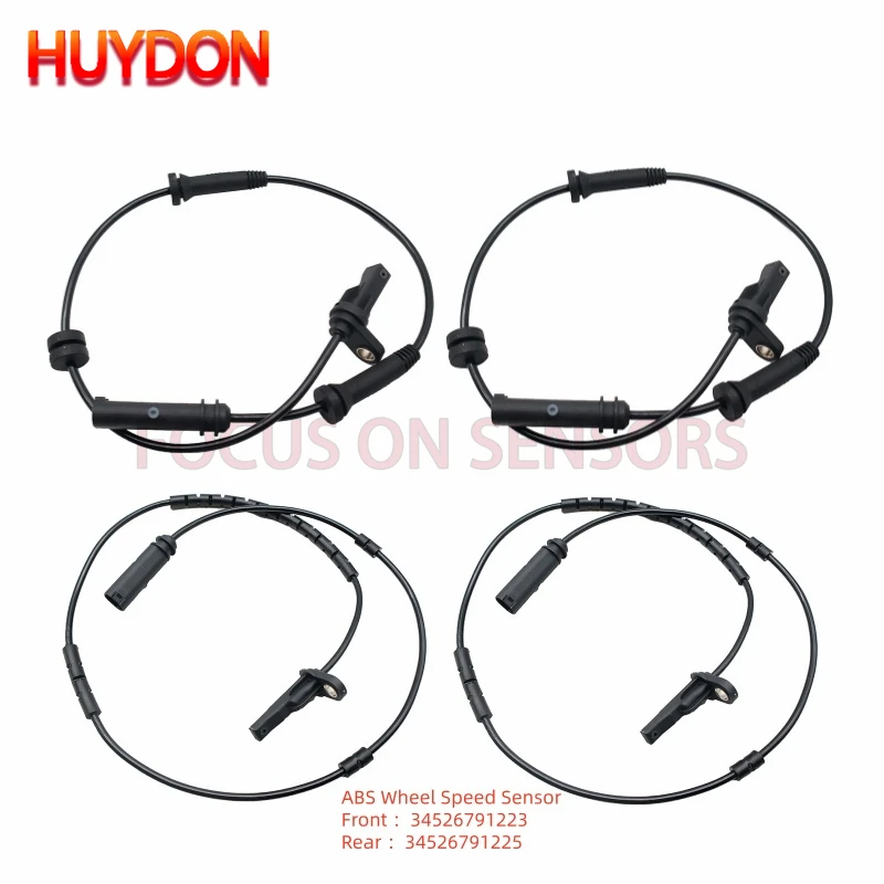 

4PCS 34526791223 34526791225 ABS Wheel Speed Sensor For BMW F22 228i M235i M240i F23 F30 335i F32 428i 435i F33 F36 428i 435i
