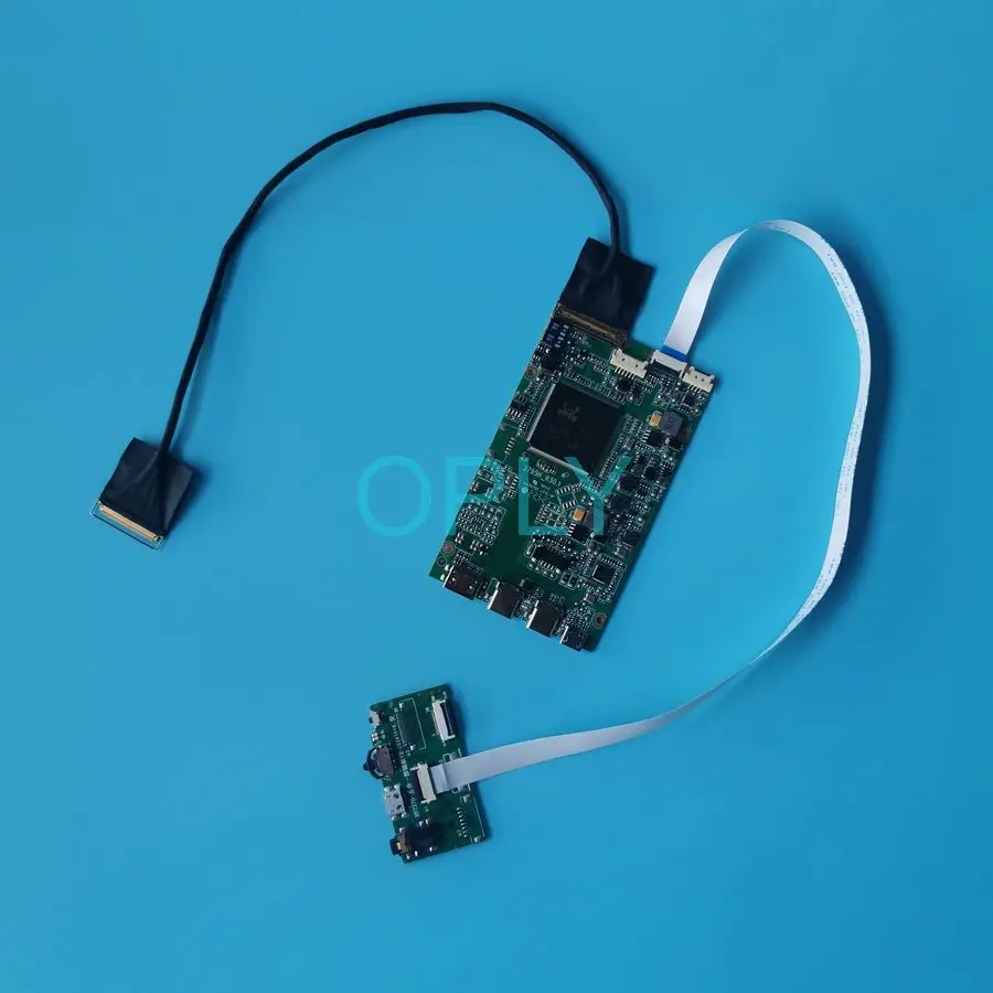 For B156ZAN03 B133ZAN02 B133ZAN01 B156ZAN04 4K Driver Board Kit Laptop Screen 3840x2160 USB-C 3.0 Mini-HDMI 40 Pin EDP 3840*2160