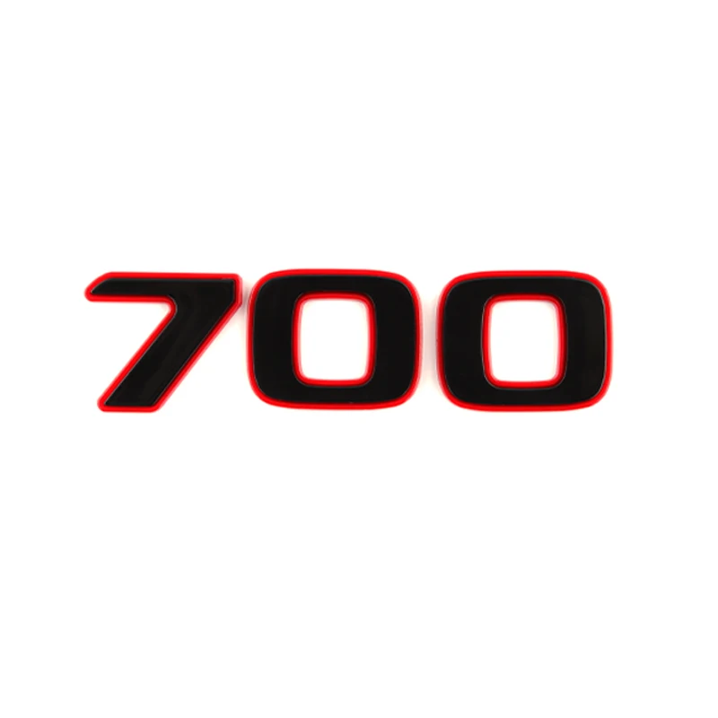 700 Car Stickers Are Suitable for Mercedes Benz G-Class Body Logo G700 Subo BRABUS Modified Rear Tail Logo Car Accessories