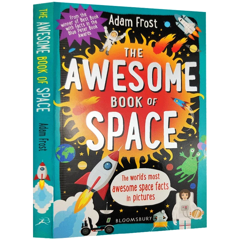 

The Awesome Book of Space Adam Frost 2001, Children's books aged 6 7 8 9 English Popular science picture books 9781408896501