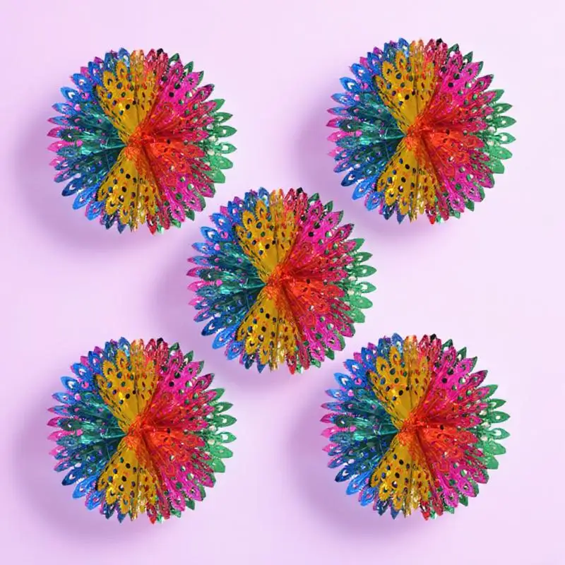 

5pcs 43X43Cm Christmas Garland Ball Ribbon Decor For Party Festival Holiday Decoration Christmas Supplies Garland Craft Diy