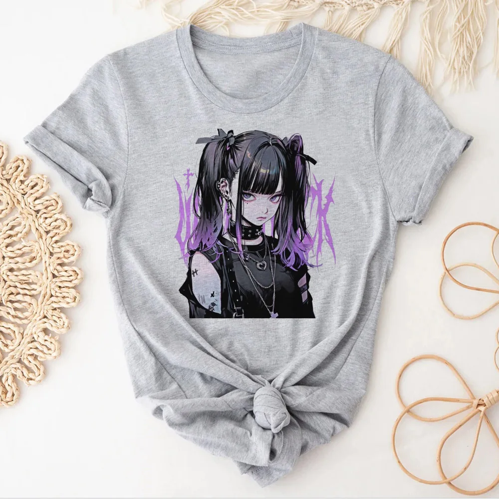 Crybaby top women graphic harajuku manga t shirt girl designer Japanese harajuku clothes