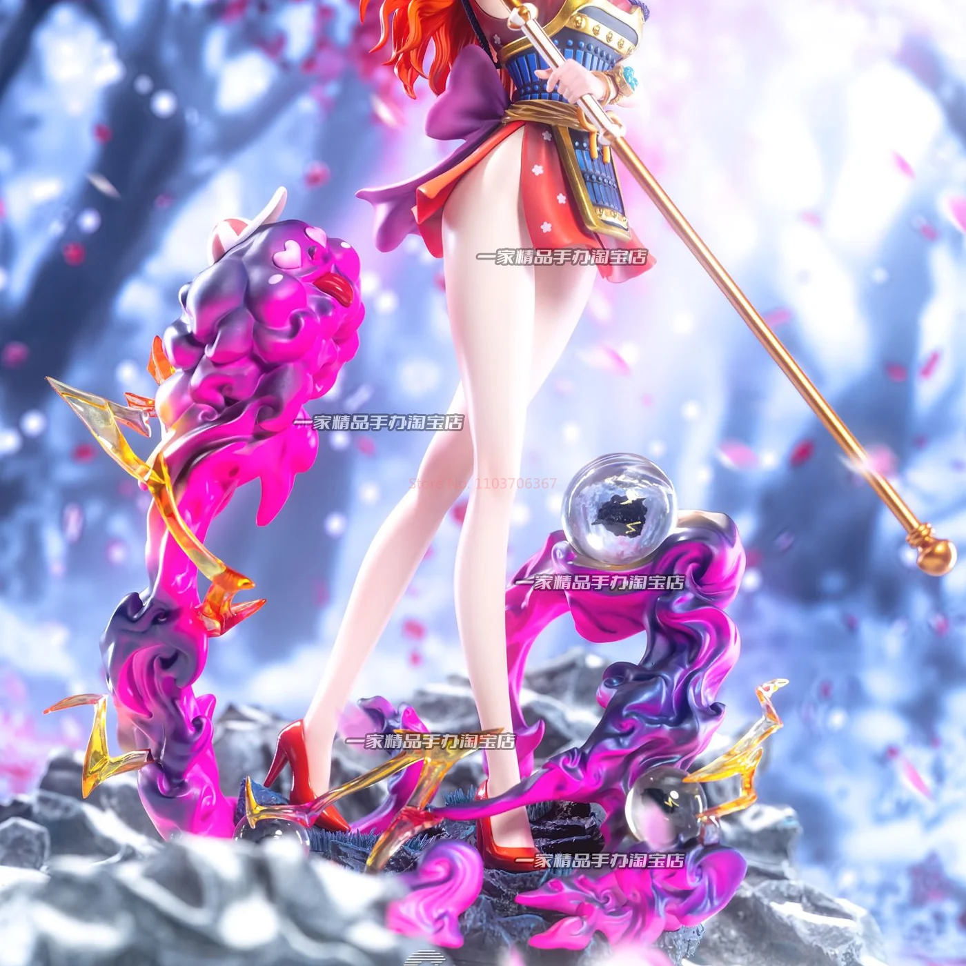 [Preventa] juguete de Anime de una pieza Lx Ghost Island Nami Lk estatua Gk chica bonita 30cm figura modelo ornamento niño juguete para regalo