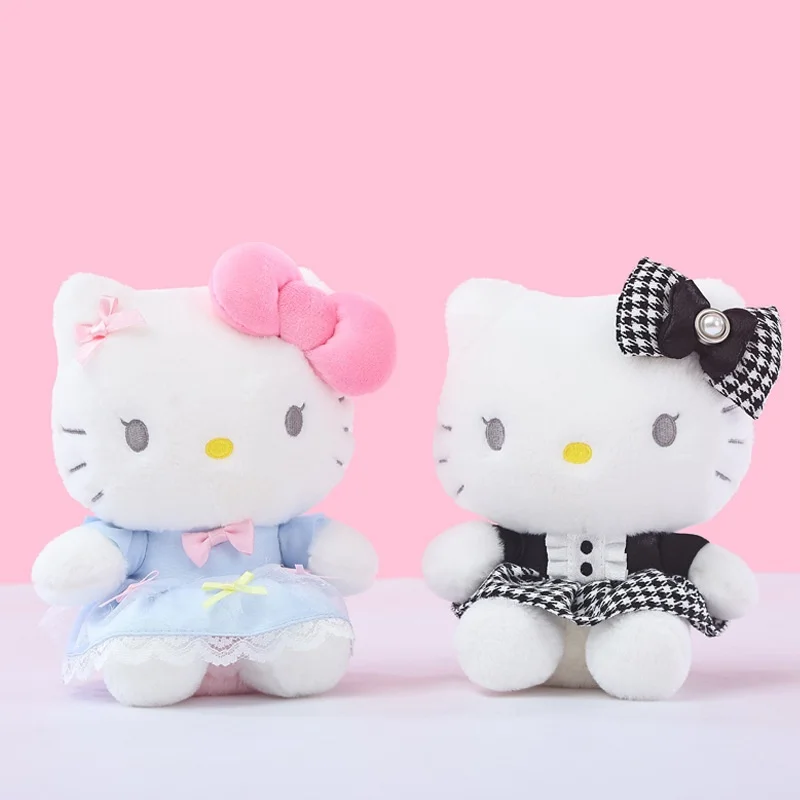 15CM Copyright Hello Kitty Plüschtiere Kuscheltiere Plüsch-Schlüsselanhänger Kleiner Anhänger Weihnachten Geburtstag Weihnachtsgeschenke für Kinder