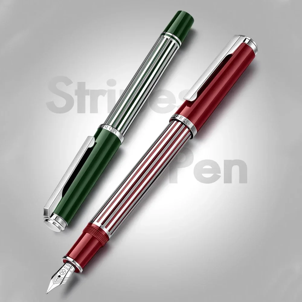 For MODERN M6100 Streamline Strip Fountain Pen Students writing Practice Calligraphy Signature Pen fashion Style stationery gift