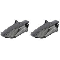 2X Motorcycle Rear Mudguard For Sur-Ron Surron Light Bee Dust Cover Carbon Fiber Pit Dirt Bike Electric Motocross-A82M