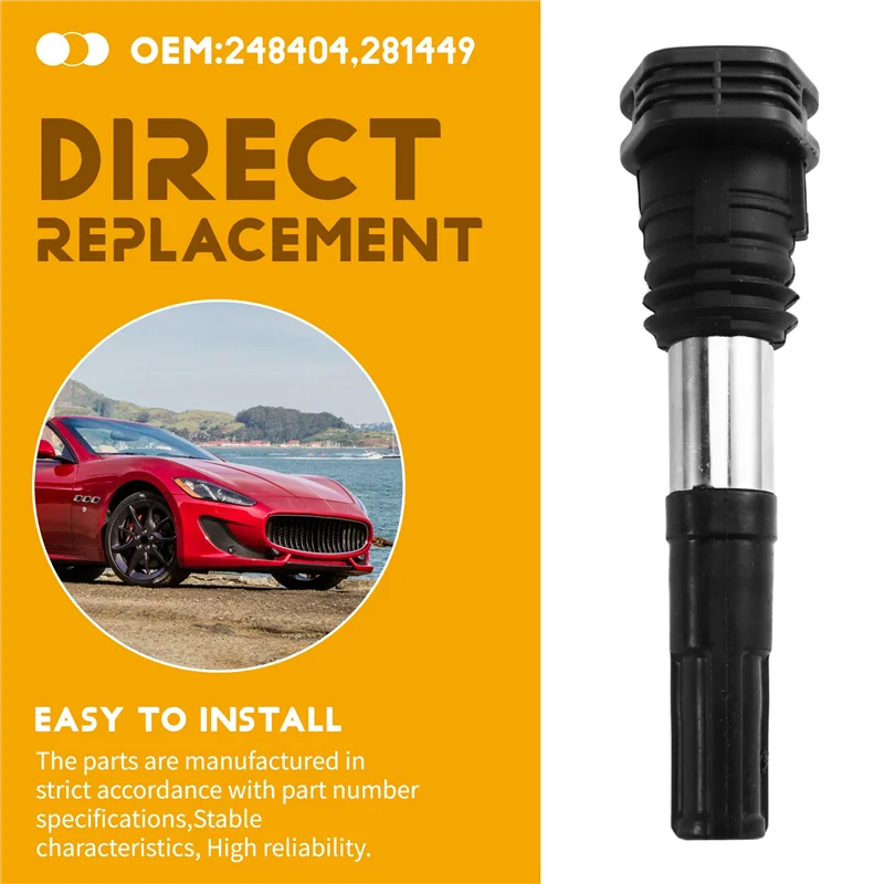 

AR-Ignition Coils For Maserati Granturismo M145 Quattroporte M139 248404,281449