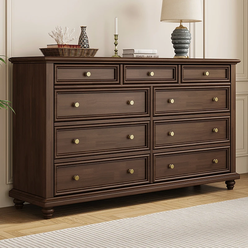 Stand Living Room Cabinets Luxury Brown Organizer Storage Rustic Classic Cabinet Display Dresser Szafki Do Salonu Furniture Home
