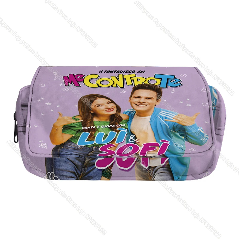 Me Contro Te Pencil Case Kawaii Pencil Box School Students Supplies Pen Storage Bag Box Pencils Pouch Stationery