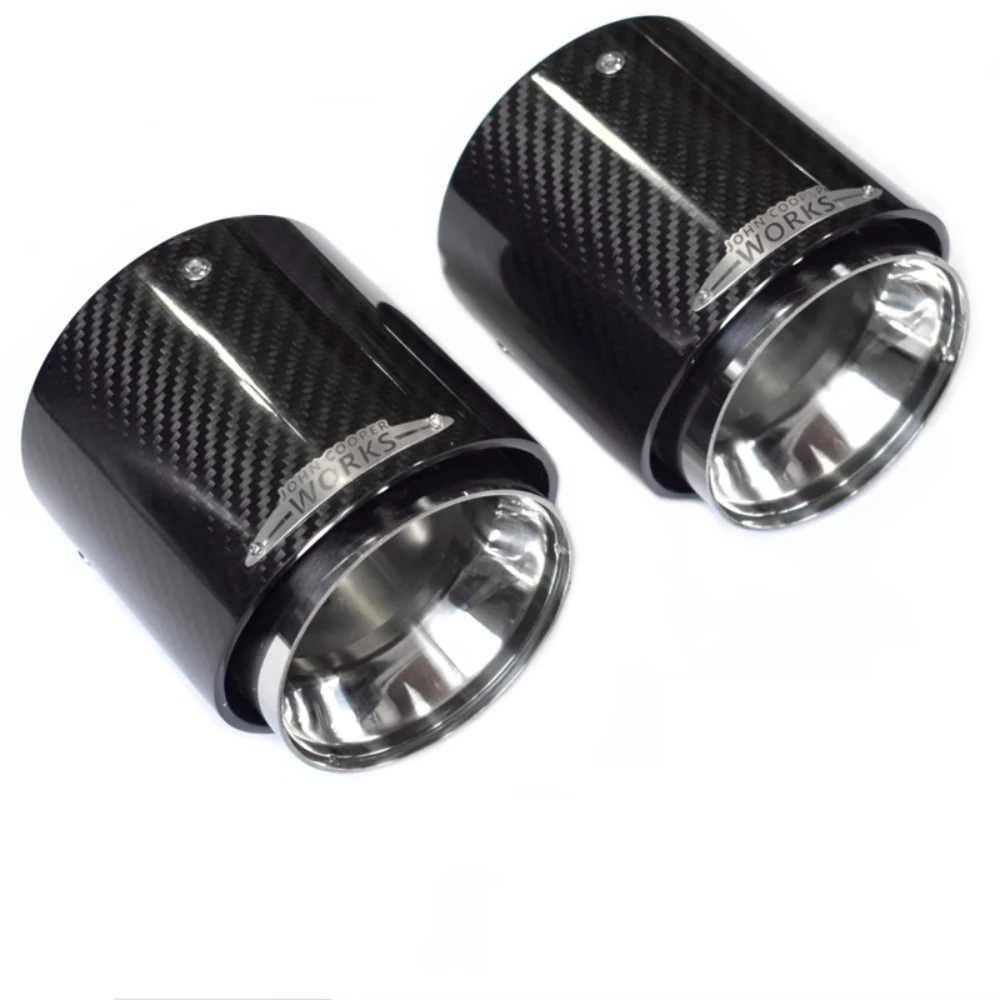 Carbon Fiber Mini Exhaust Tip Muffler Tips Fit for R55 R56 R57 R58 R59 R60 R61 F54 F55 F56 F57 F60 mini Cooper