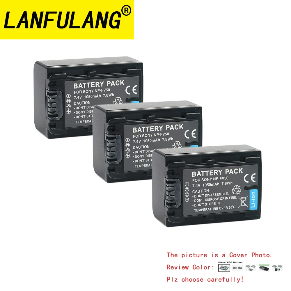 Литий-ионный аккумулятор Sony NP-FV50, 1050 мАч, совместимый с HDR-PJ510E HDR-PJ430E HDR-PJ420E HDR-PJ390E HDR-PJ380E HDR-PJ350E Литий-ионный аккумулятор Sony NP-FV50, 1050 мАч, совместимый с HDR-PJ510E HDR-PJ430E HDR-PJ420E HDR-PJ390E HDR-PJ380E HDR-PJ350E