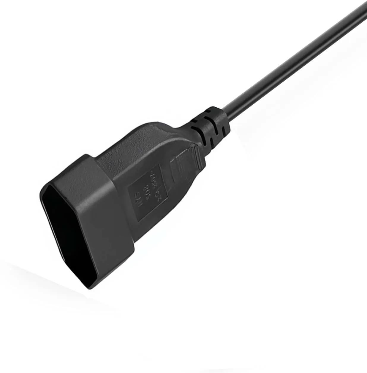 EU Power Extension Cable 2-Prong European AC Power Extentension Cord EU Power Cord Male to Female 5M/3M/1.5M Power Socket saver