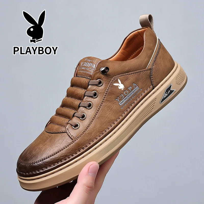 

Men's oes 2026 Spring Trend Breathable Youth Casual Board oes Men's Versatile White Sneakers Genuine Leather