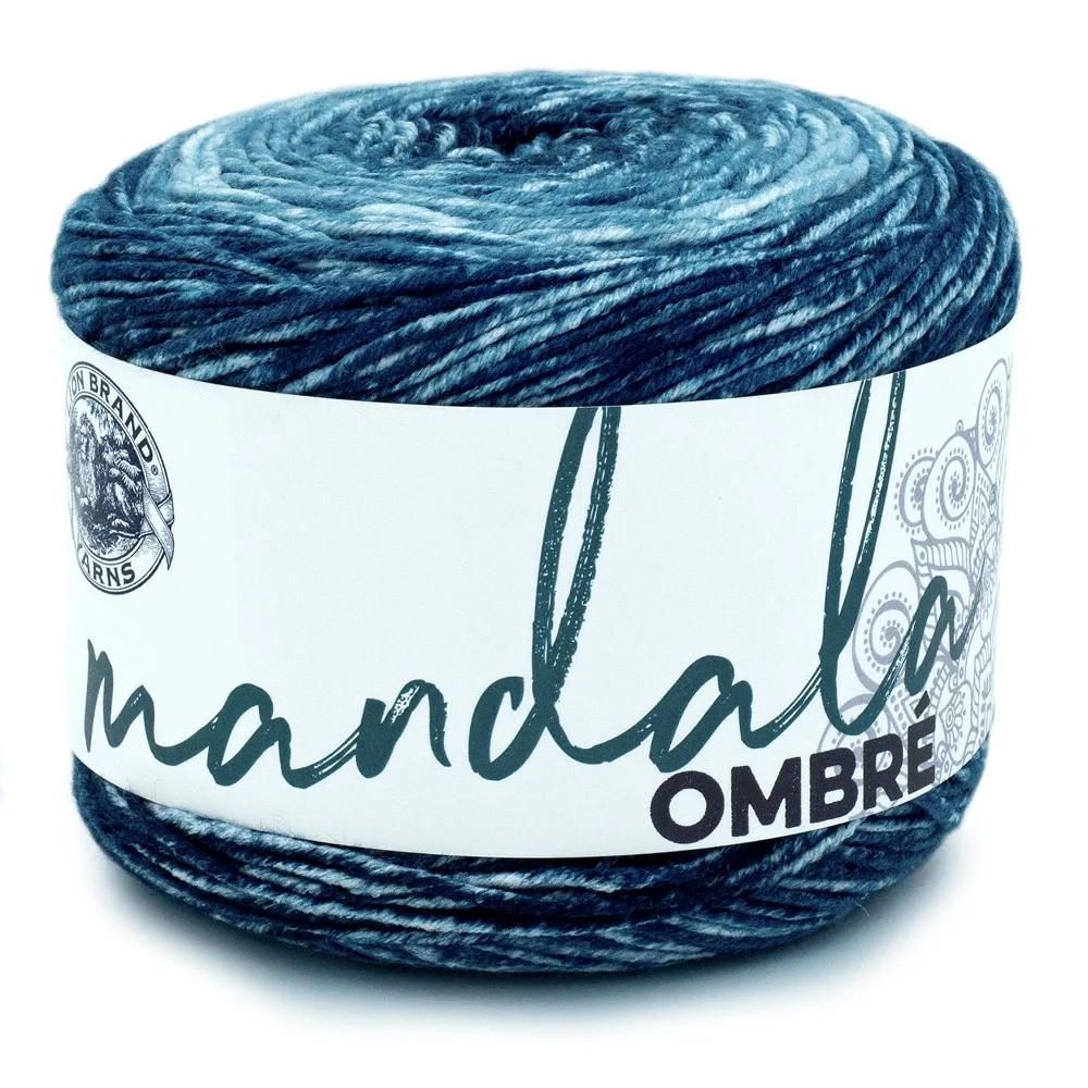 Best Selling Ombre Yarn Cake for Mandala Weaving Medium Acrylic Multi-color Yarn Kit High Quality view 2