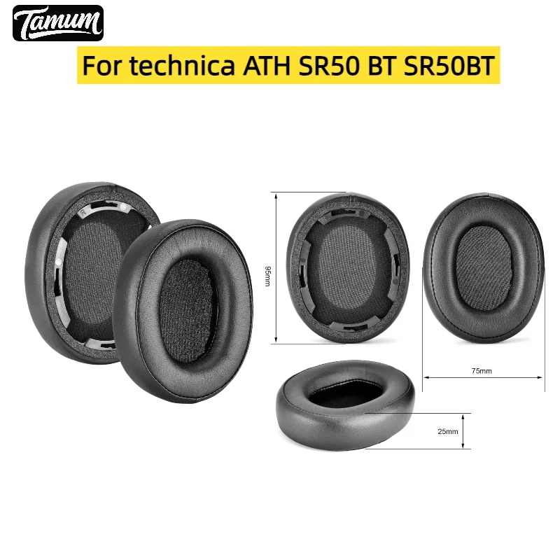 

Ear Pads For Audio-Technica ATH-SR50BT ATH-SR50 BT Headset ,Ear Cups Earmuffs