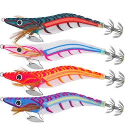 2025 New Squid Jig Floating 12g 14g 19g Eging Fishing Squid Lure Fishing Lure Artificial Bait for Fishing Squid Octopus Pesca