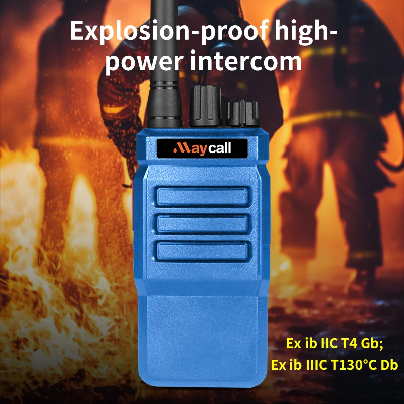 Hot Sale  MC-12+EX Long Range 3-15km 3W Output 2000-2500mAh Battery Handheld IP67 Mini ATEX IECEX ROLA Walkie Talkie