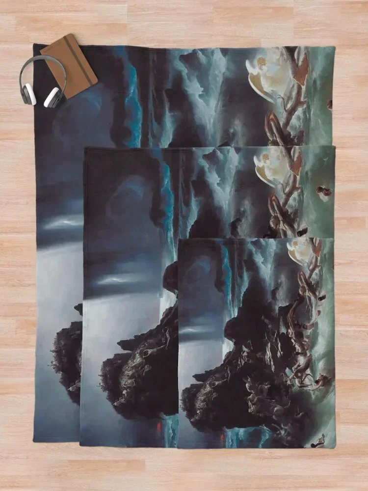 بطانية رمي The Deluge من فرانسيس دانبي، بطانيات سرير كبيرة جدًا من الفلانيل #5