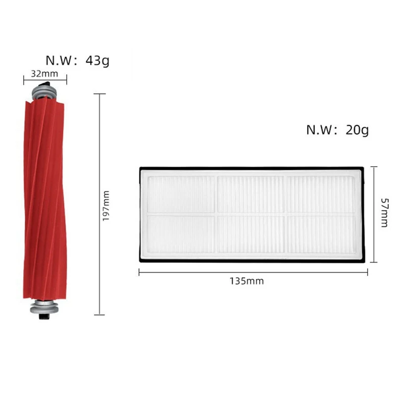 Для Roborock S7 Maxv Ultra S7 Pro Ultra аксессуары S7 Maxv Plus Hepa фильтр мешок для пыли робот-пылесос