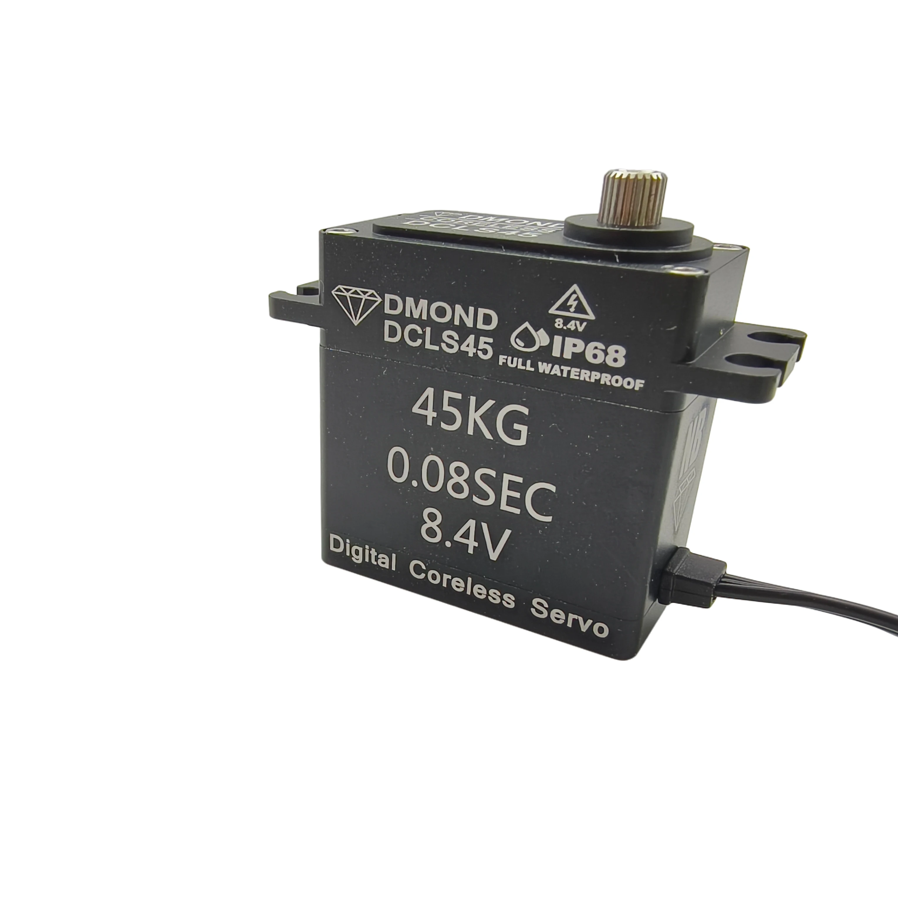 DMOND DCLS45 45KG 0.08sec Coreless 8.4V IP68 Full Waterproof NB Servo for 1/8 1/10 RC Car Crawler Buggy Truck
