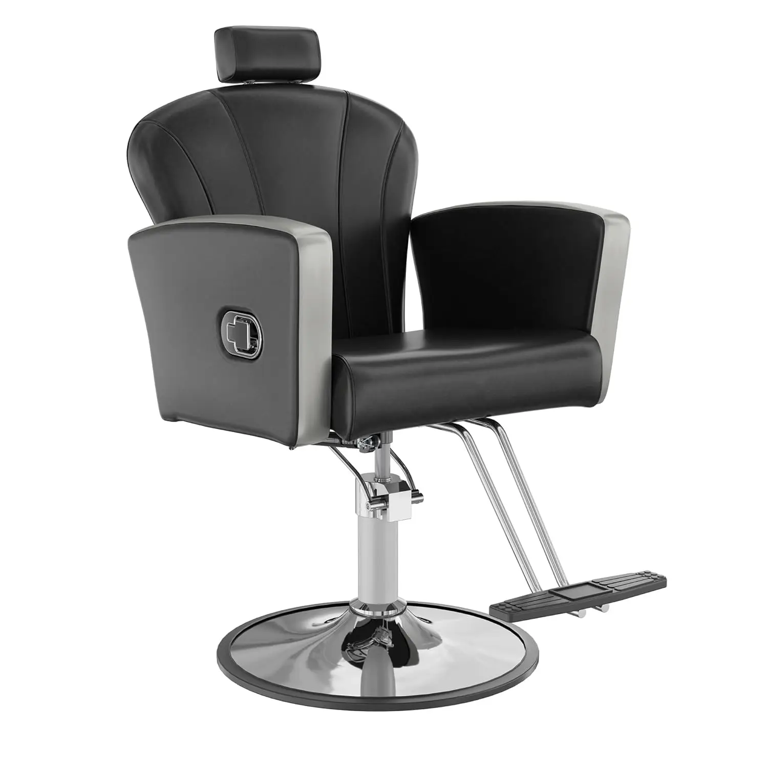

Salon Chair for Hair Stylist, Reclining Salon Chair with Hydraulic Pump,360 Degree Swivel Hair Stylist Chairs, Customized