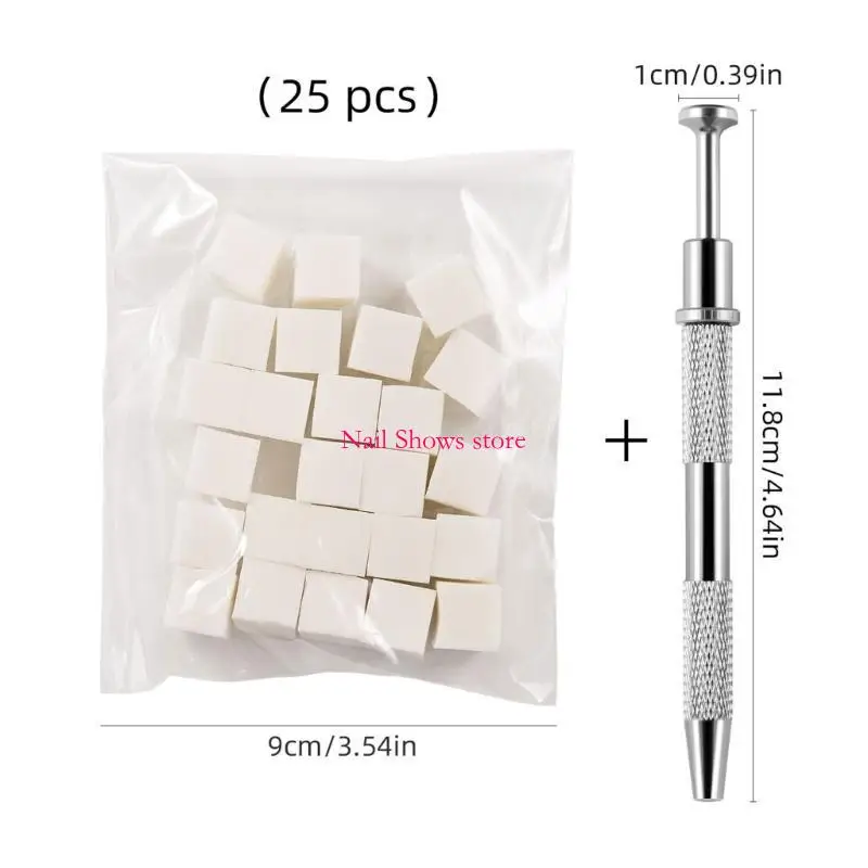 

E0bc мягкие гвозди гулки с захватывающими ручками для ногтей для ногтей для подарков омбер