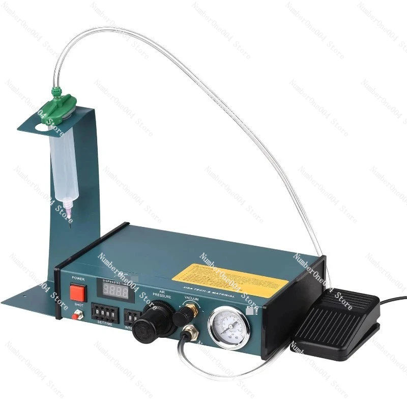 

983A Professional Precise Digital Auto Glue Dispenser Solder Paste Liquid Controller Dropper 220V For Soldering Iron Repair Tool