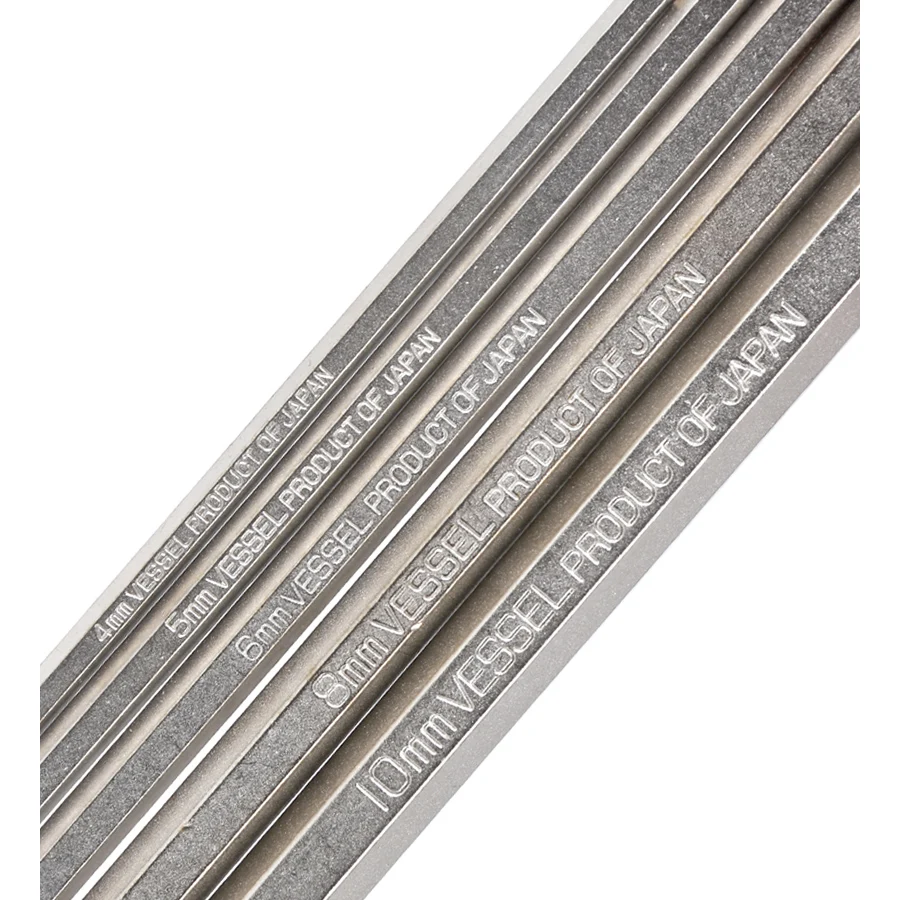 

Набор шестигранных ключей VESSEL L-образной формы, 9 шт., с шаровой головкой, набор L-образных ключей, ручной инструмент, аксессуары, арт. 8309BP/8309BP-L/8309BP-XL