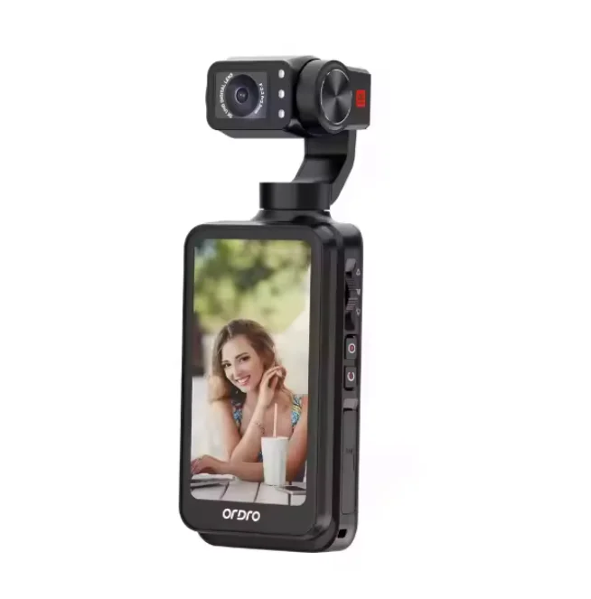 ORDRO M5 Handheld Pocket Digital Camera 5K Camcorder 3-Axis Gimbal Stabilization Face Tracking Youtube Photographs Vlog Videos