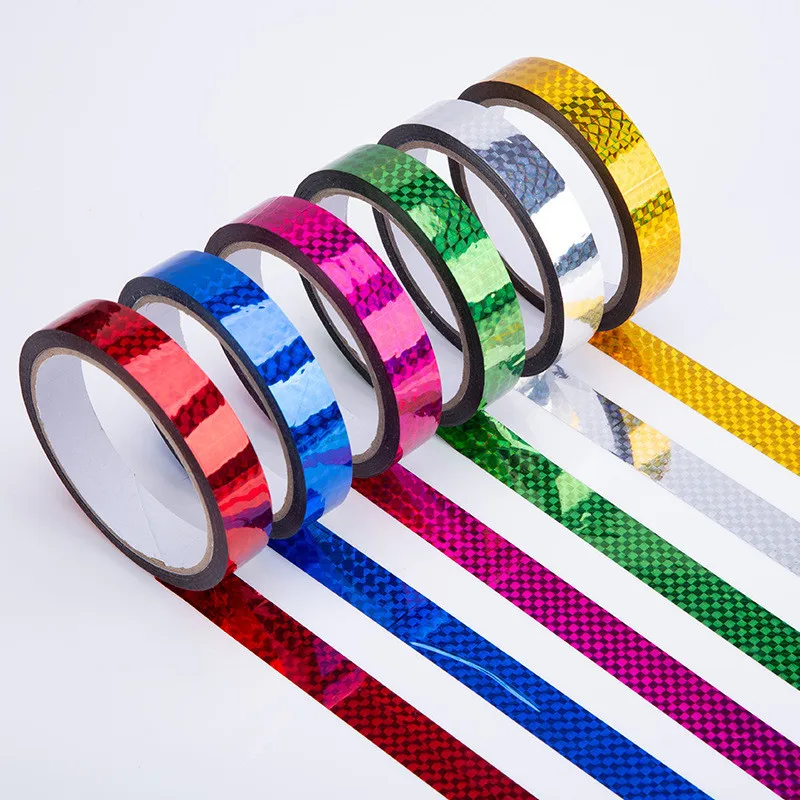 

50Meter/Rolls 1cm Balloon Ribbon Party Birthday Wedding Accessorie Laser Balloon Chain Satin Ribbons Crafts DIY Party Decoration