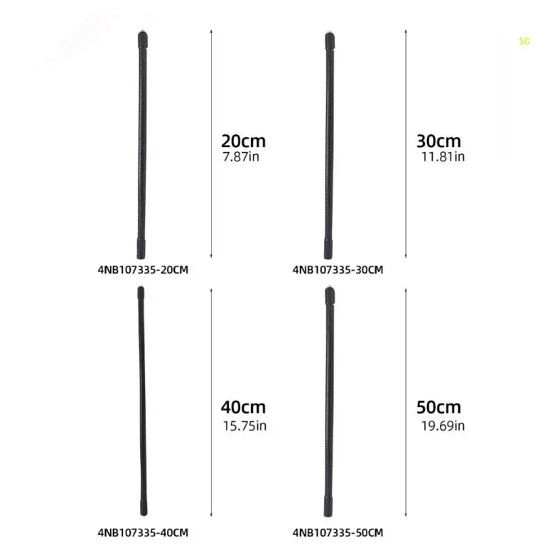 อเนกประสงค์ 1/4 "Threaded Gooseneck Arm สำหรับกล้องติดตั้งแสงโทรศัพท์ Dropshipping