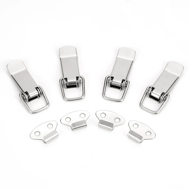 4/10/20PCS Toggle Latches Spring Loaded Clamp Clip Case Box Latch Catch Toggle Tension Lock Lever Clasp Closures Crate Lock Snap