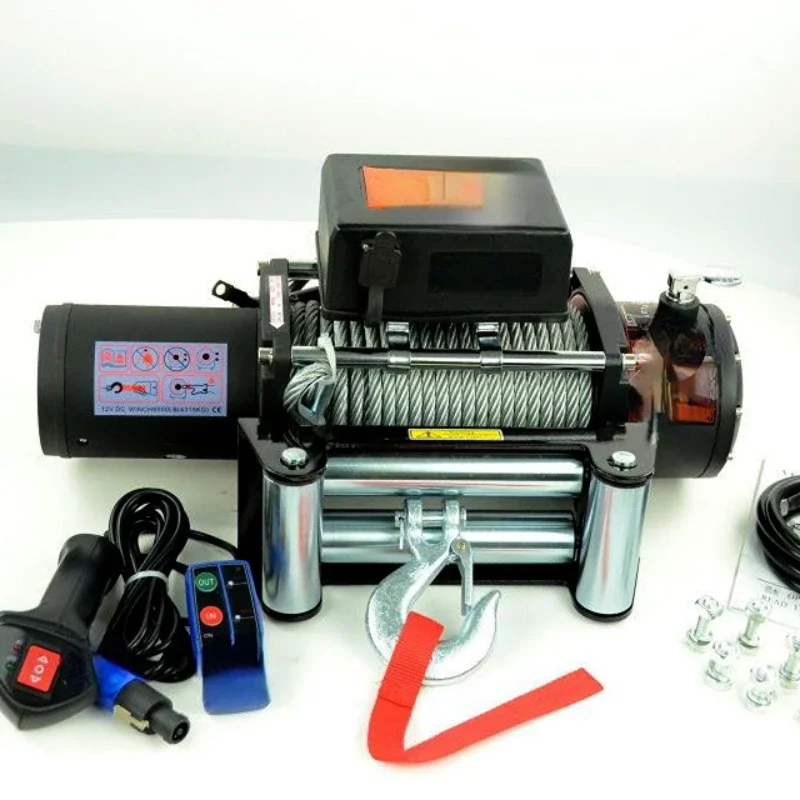 12000lb(5443kg) Capacity 12V DC Heavy-duty Electric Winch