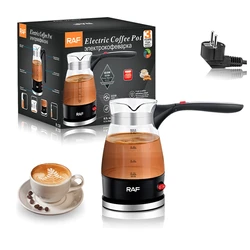 600w elektrische Kaffee maschine Truthahn Kaffeekanne Glas italienische Mokka Kanne griechische türkische Kaffee maschine einfach für Haushalt Büro Geschenk