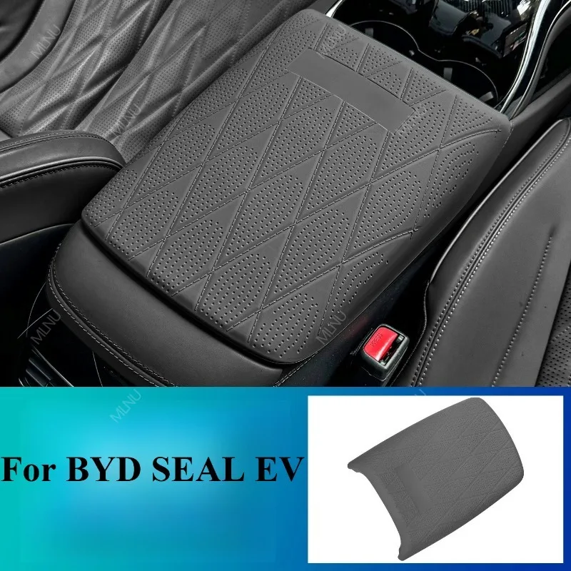 Чехол на подлокотник для BYD SEAL EV 2026 2025 2024 2023. Аксессуары: защитный чехол, ударопрочный, с улучшенным сцеплением, термостойкий, устойчивый к старению.