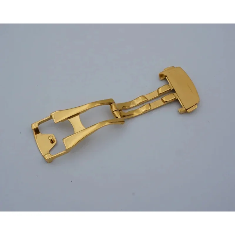 لساعة أوميغا 20 مللي متر 18 مللي متر 16 مشبك جلدي معدني زر نشر قابل للطي أبازيم إكسسوارات مشبك ساعة من الفولاذ المقاوم للصدأ