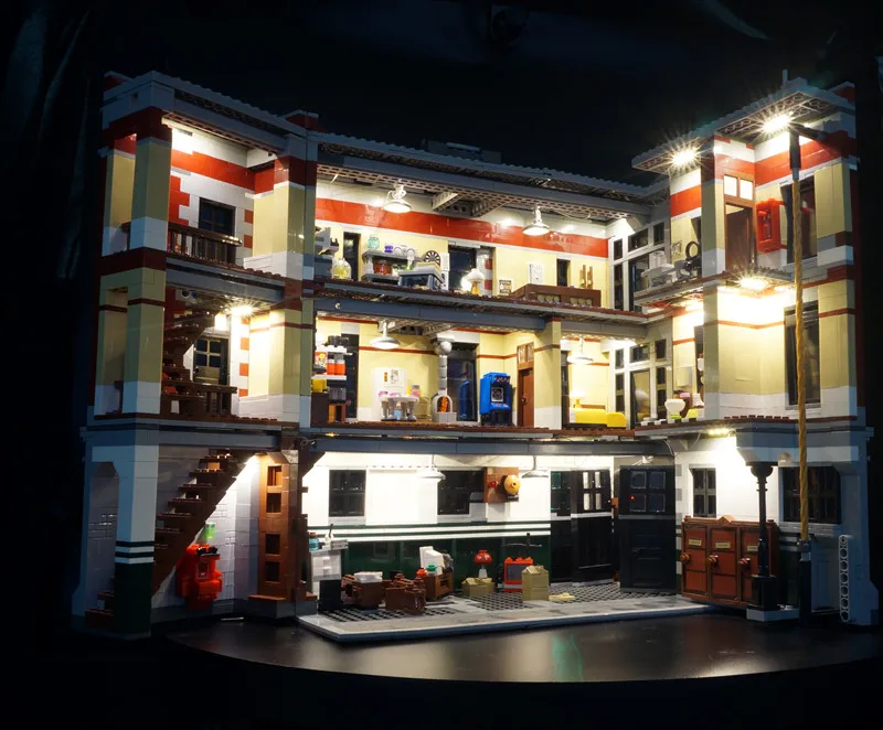 

LED Lighting Set Suitable for LEGO Firehouse Headquarters 75827 Lighting Gift (Excluding Building Blocks)